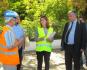 Minister Nikolina Angelkova inspected the construction works on the Septemvri – Plovdiv railway line 