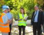 Minister Nikolina Angelkova inspected the construction works on the Septemvri – Plovdiv railway line