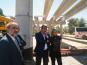 Ministers Danail Papazov and Desislava Terzieva inspected the construction of Lot 2 of Struma highway 